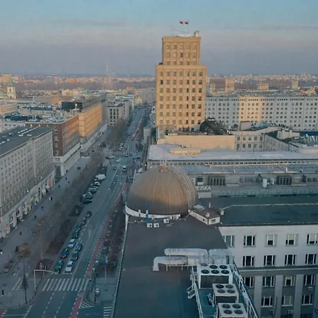 Nice View Centrum Metro X2 Wifi 600 Mbs Smart Tv Panorama Miasta Warsaw Exterior photo